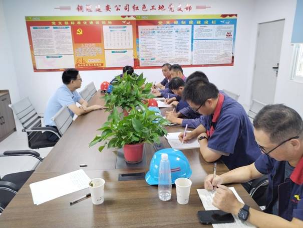 公司開(kāi)展第三季度安全、環(huán)保、消防綜合檢查 
